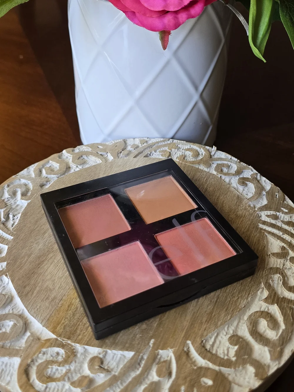 ELF Powder Blush Palette Quad — Peach & Pink Tones